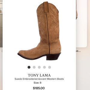 Tony Lama cowboy boots